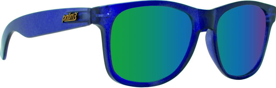 ARCTIC BLUE FOREST SUNGLASSES