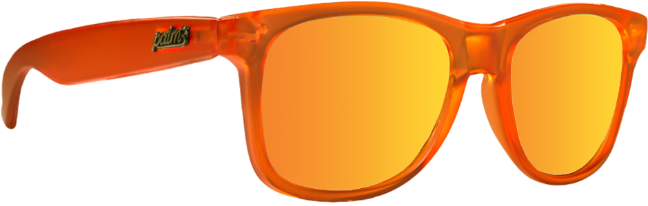 ARCTIC ORANGE SUNSET SUNGLASSES